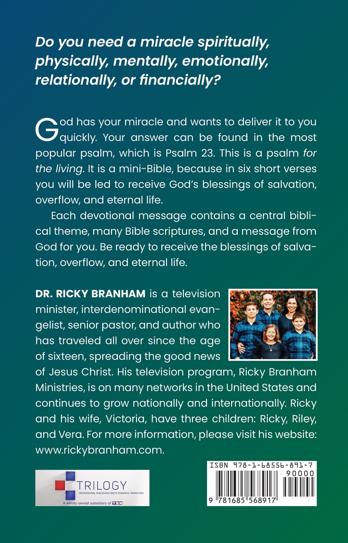Back Cover Psalm 23-1